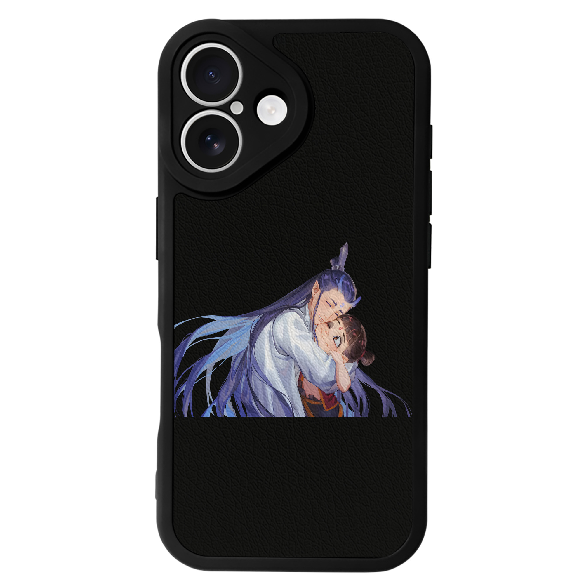 （画像用） Ne Zha 2 ナタ 魔童の大暴れ 【iPhone 16シリーズ対応】シリコンスマホケース（レザー調） 材質：シリコン
